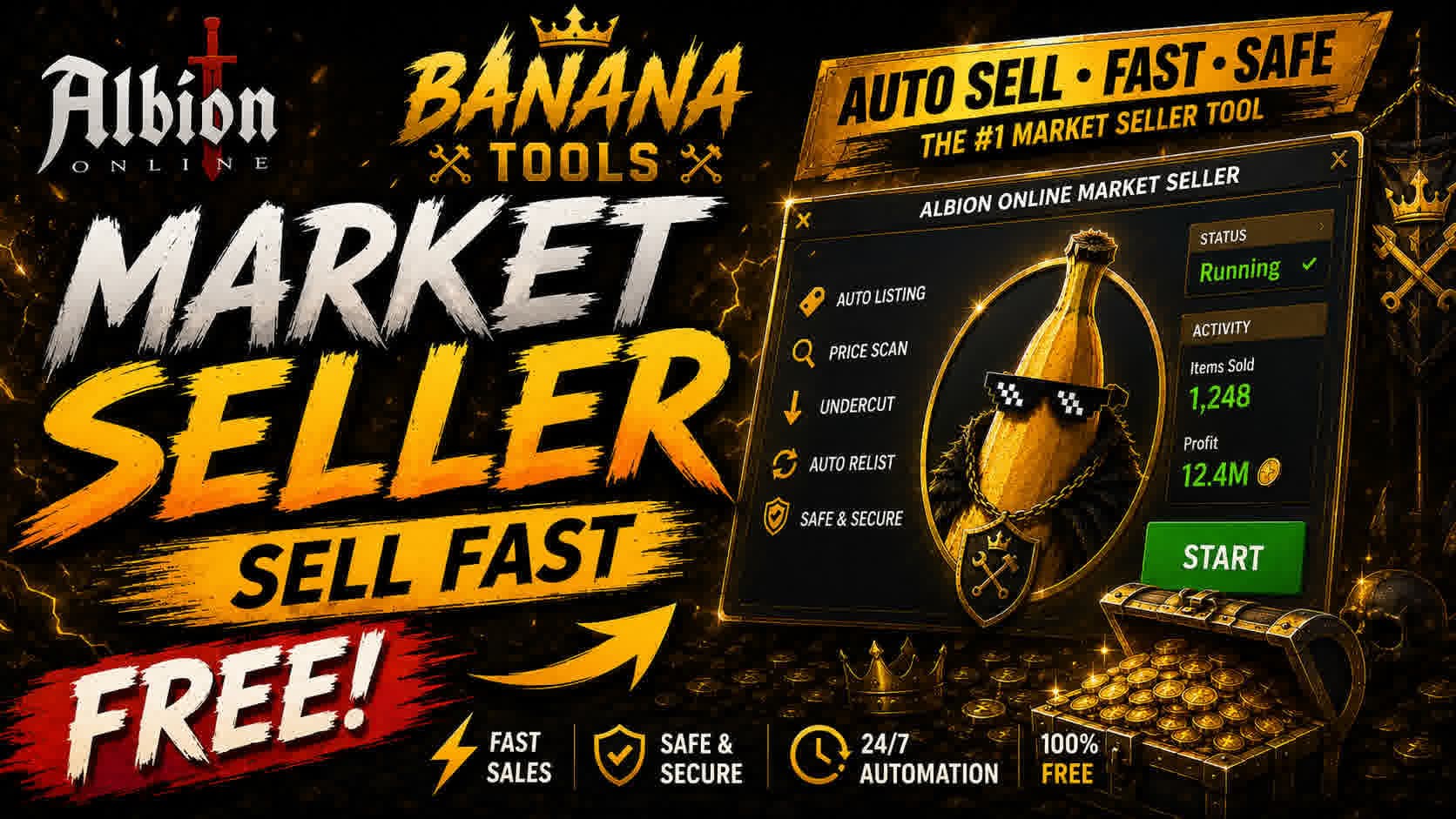 Albion Online Market Seller product screenshot